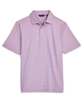 Scott Barber Micro Stripe Polo: Pink