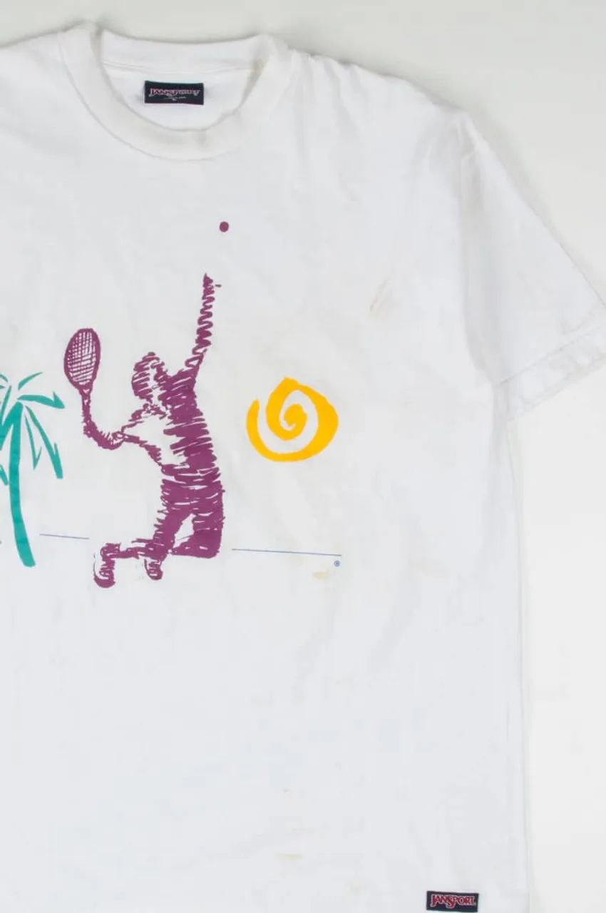 Scribble Tennis Serve T-Shirt