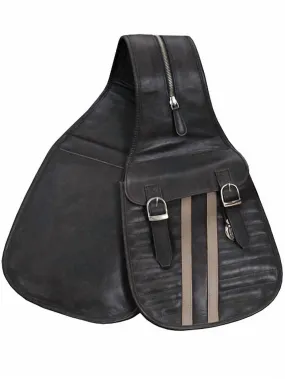 Scully - Leather Saddle Bag
