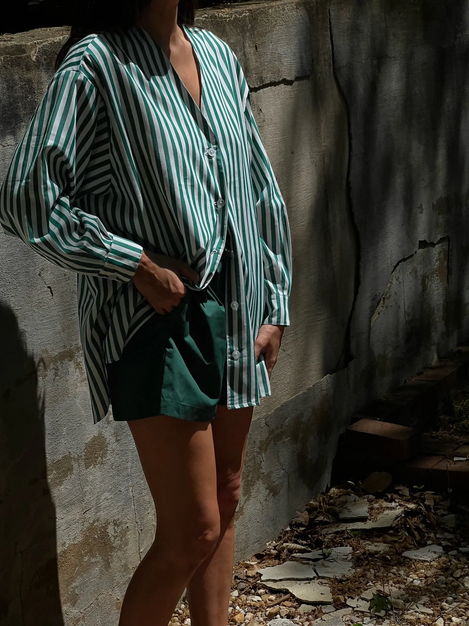 Seconds Mary Margaret Striped Poplin Tunic