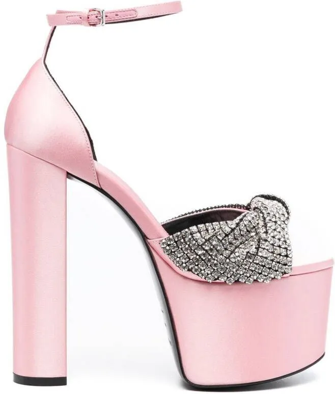 Sergio Rossi Evangelie 150mm platform sandals Pink