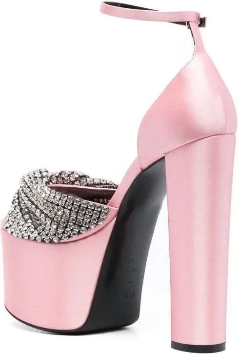 Sergio Rossi Evangelie 150mm platform sandals Pink