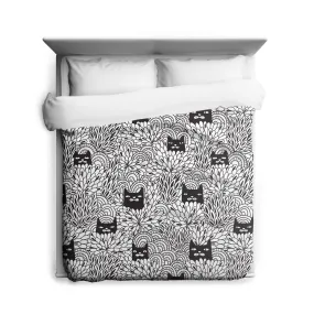 Shady Cats Duvet Cover