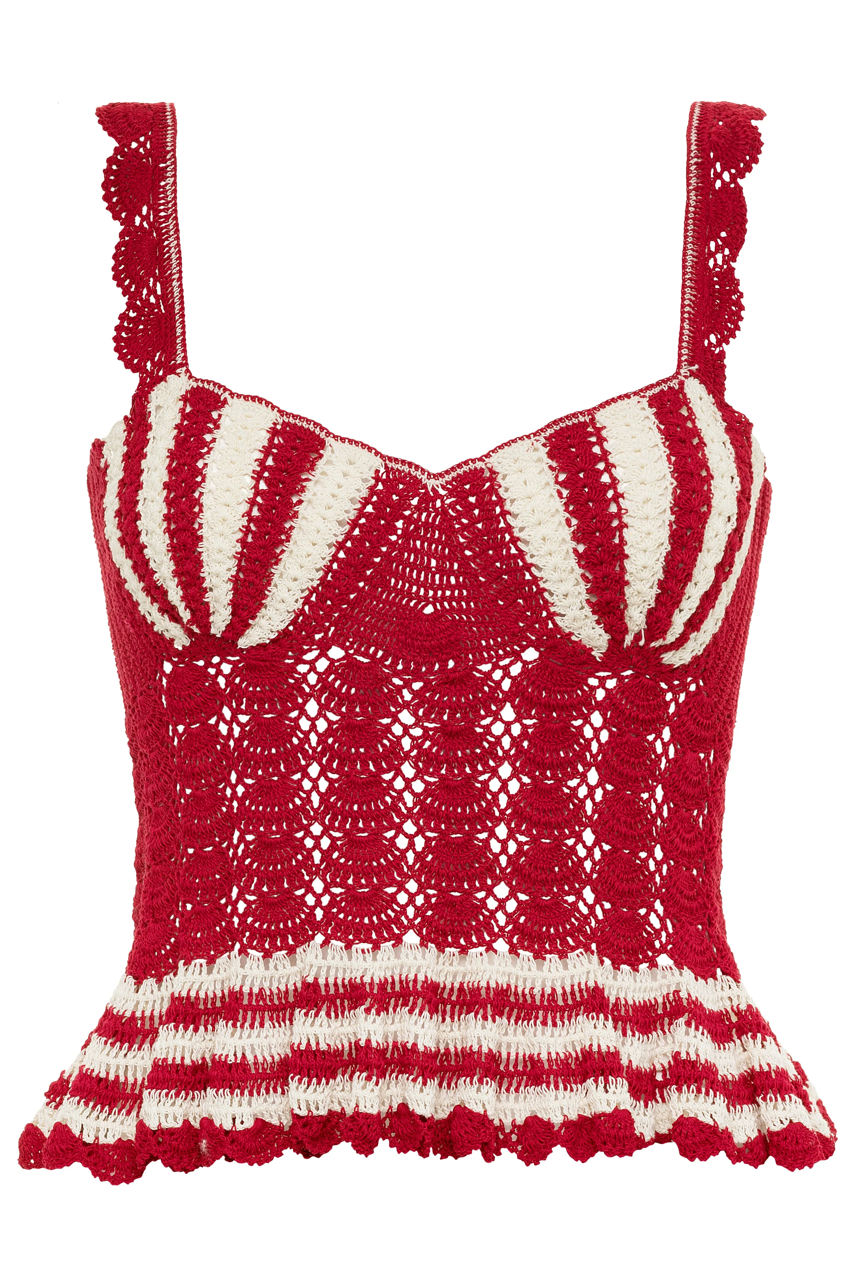 Shell Crochet Tank Top