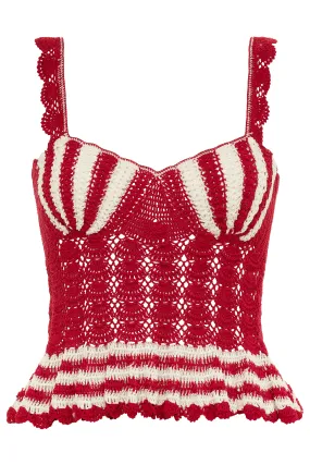 Shell Crochet Tank Top