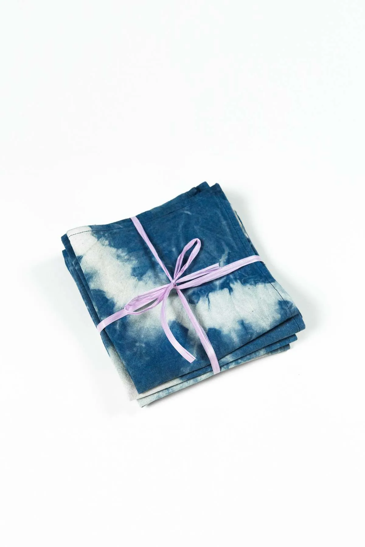 Shibori Party Napkins - Indigo