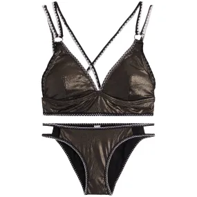 Shimmer Crochet Bikini