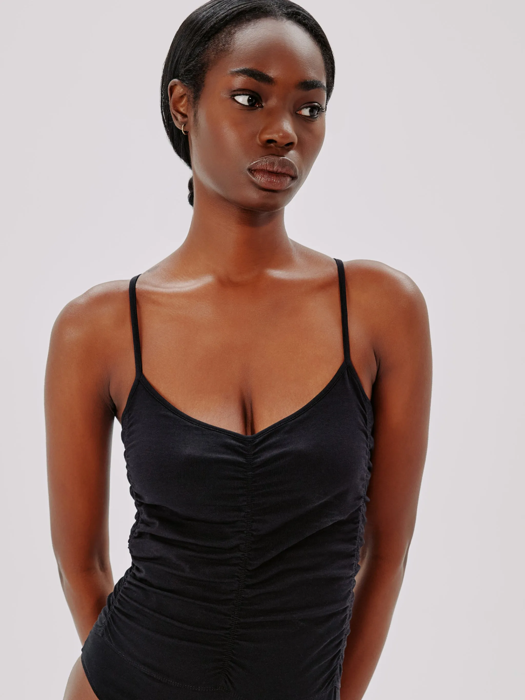 Shirred Bodysuit