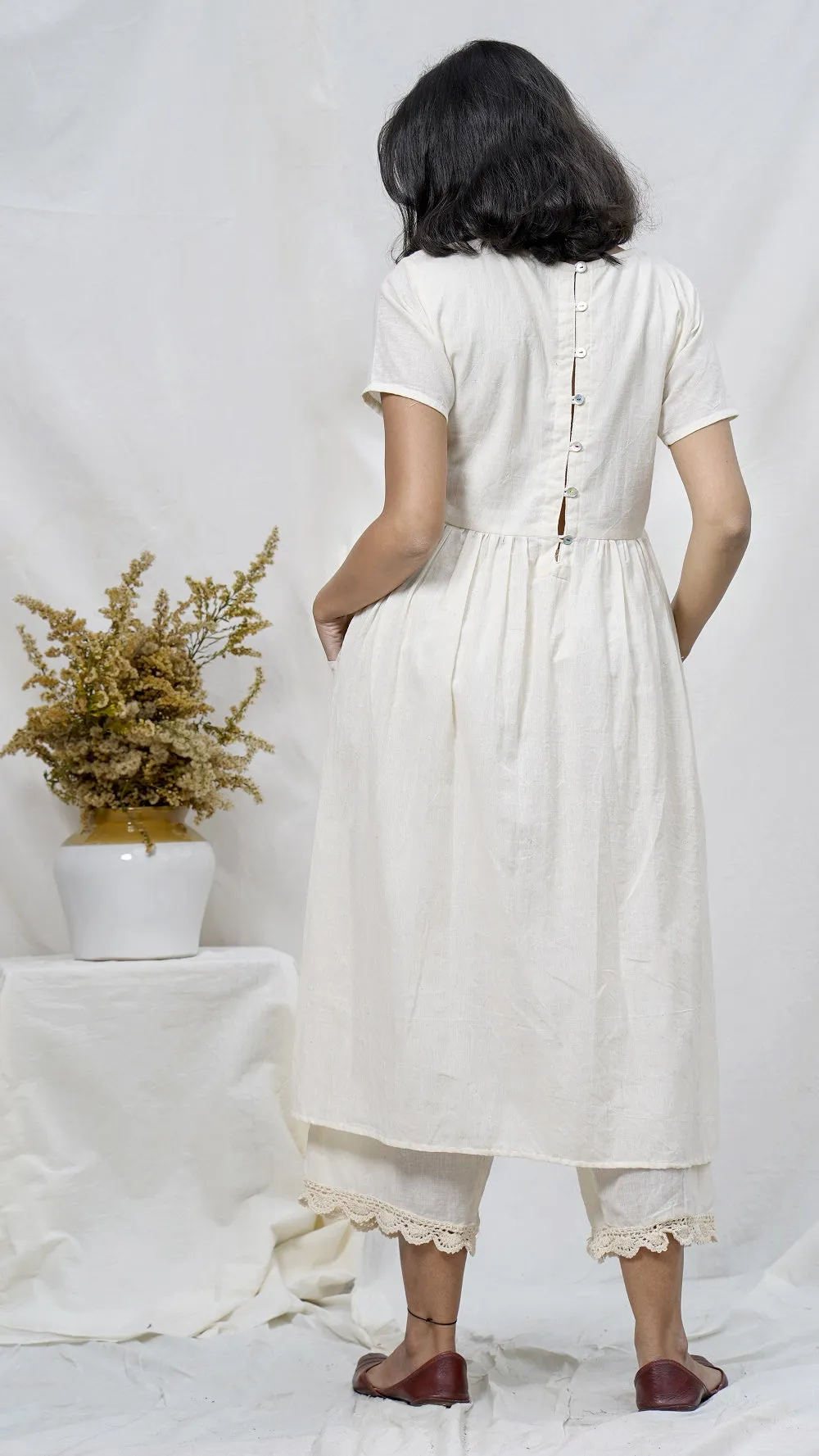 Shiuli muslin cotton tunic