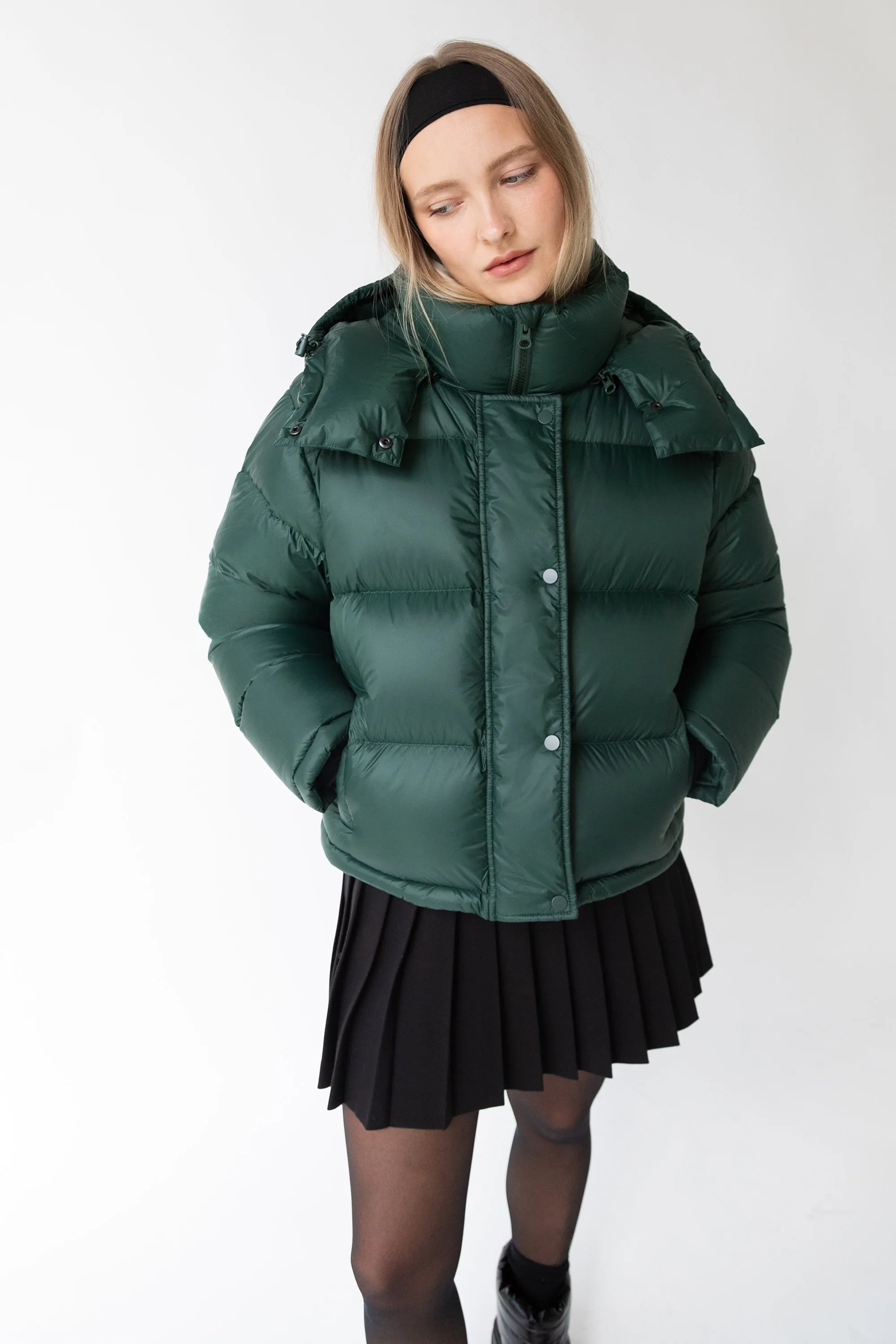 SHORT PUFFER JACKET | PUFFER STUDIO 001