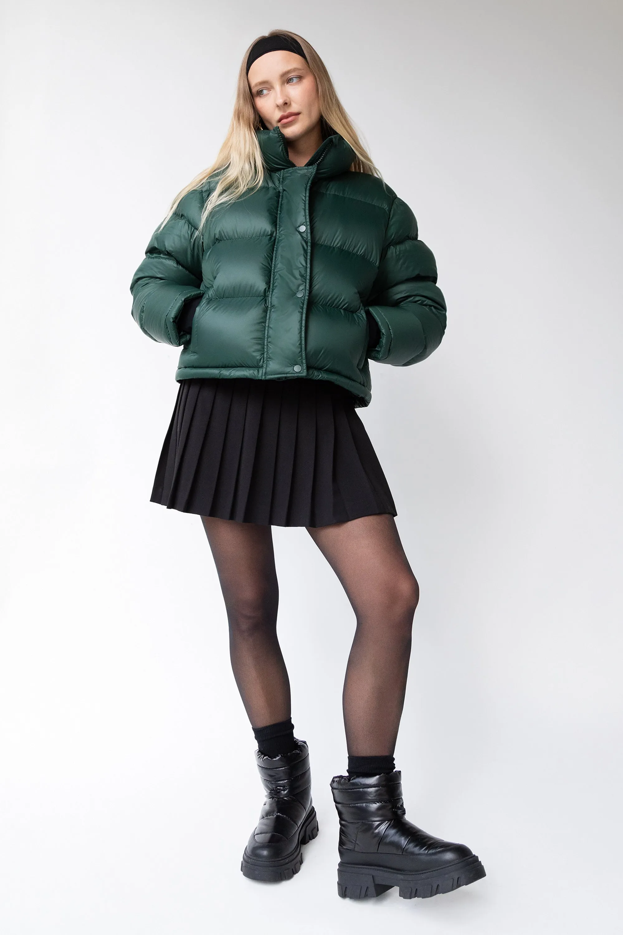 SHORT PUFFER JACKET | PUFFER STUDIO 001