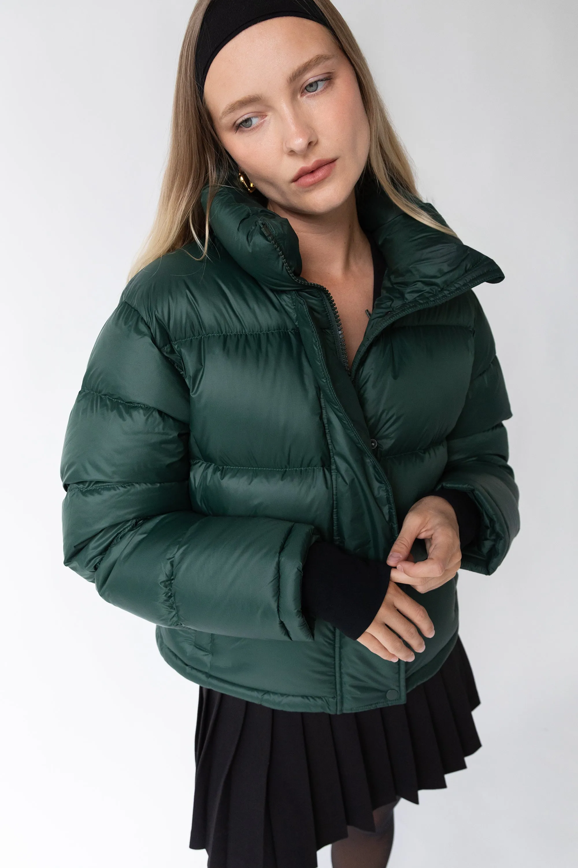 SHORT PUFFER JACKET | PUFFER STUDIO 001