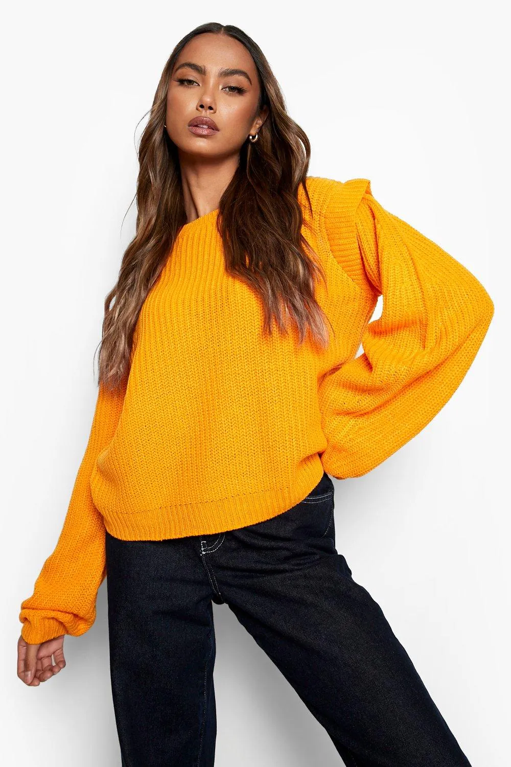 Shoulder Detail Sweater