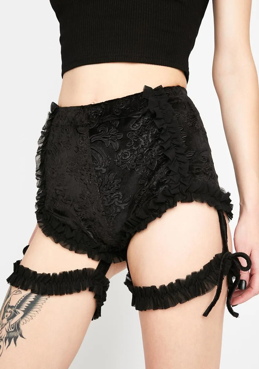 Side Tie Shorts-