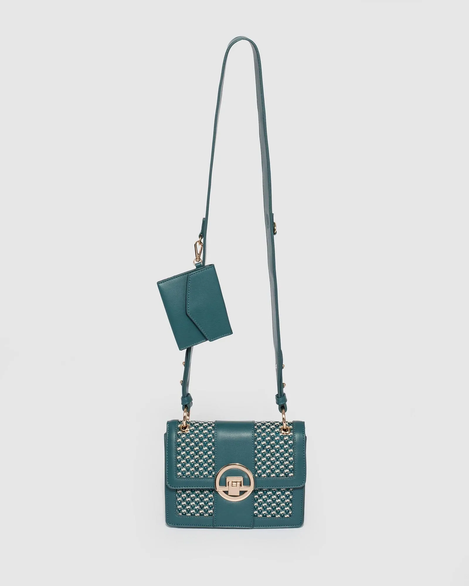 Sierra Pouch Blue Crossbody Bag