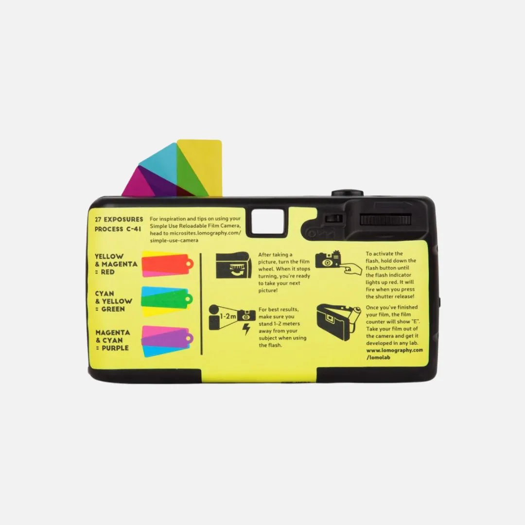 Simple Use Reloadable Film Camera (Metropolis)