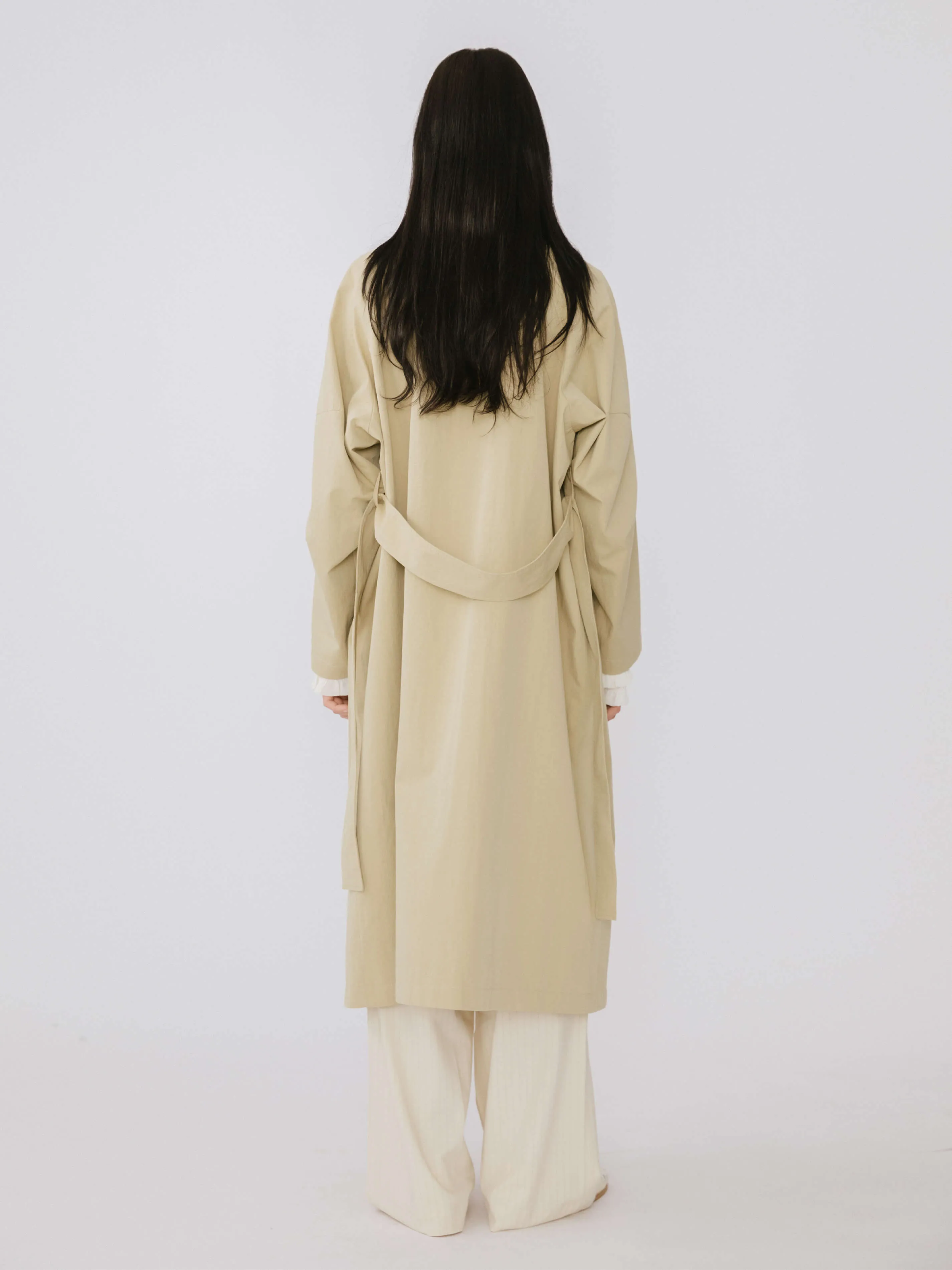 Single Breasted Trench Coat