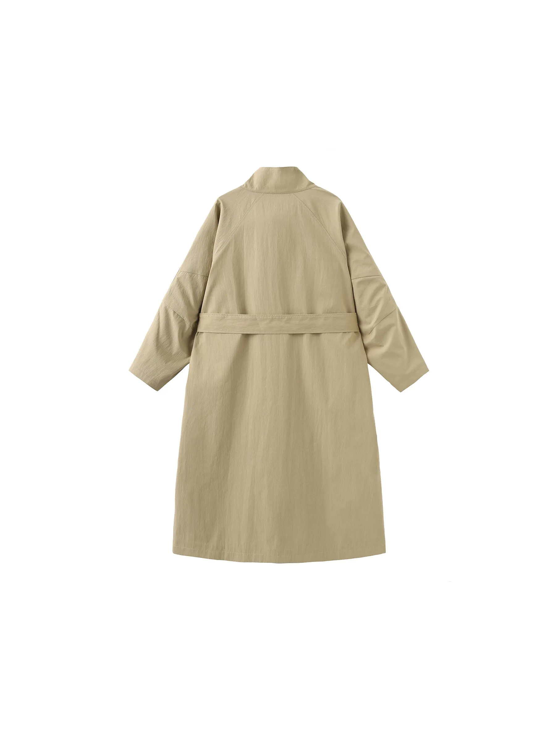 Single Breasted Trench Coat