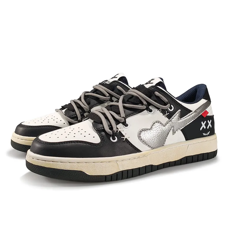 Skateboard Casual Sneakers Black 