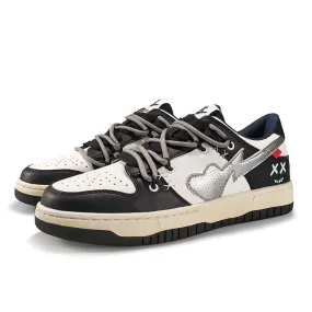 Skateboard Casual Sneakers Black 
