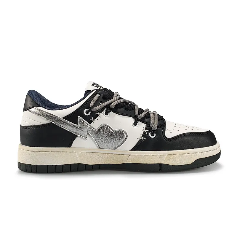 Skateboard Casual Sneakers Black 
