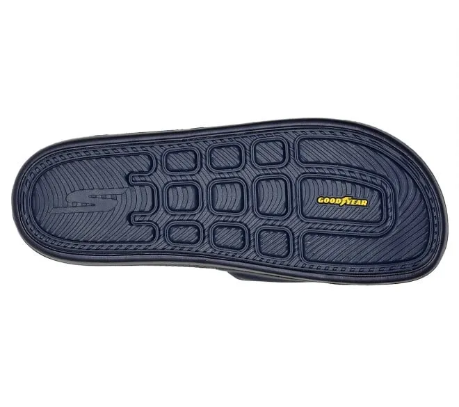 Skechers Men Navy-Blue Casual Slippers