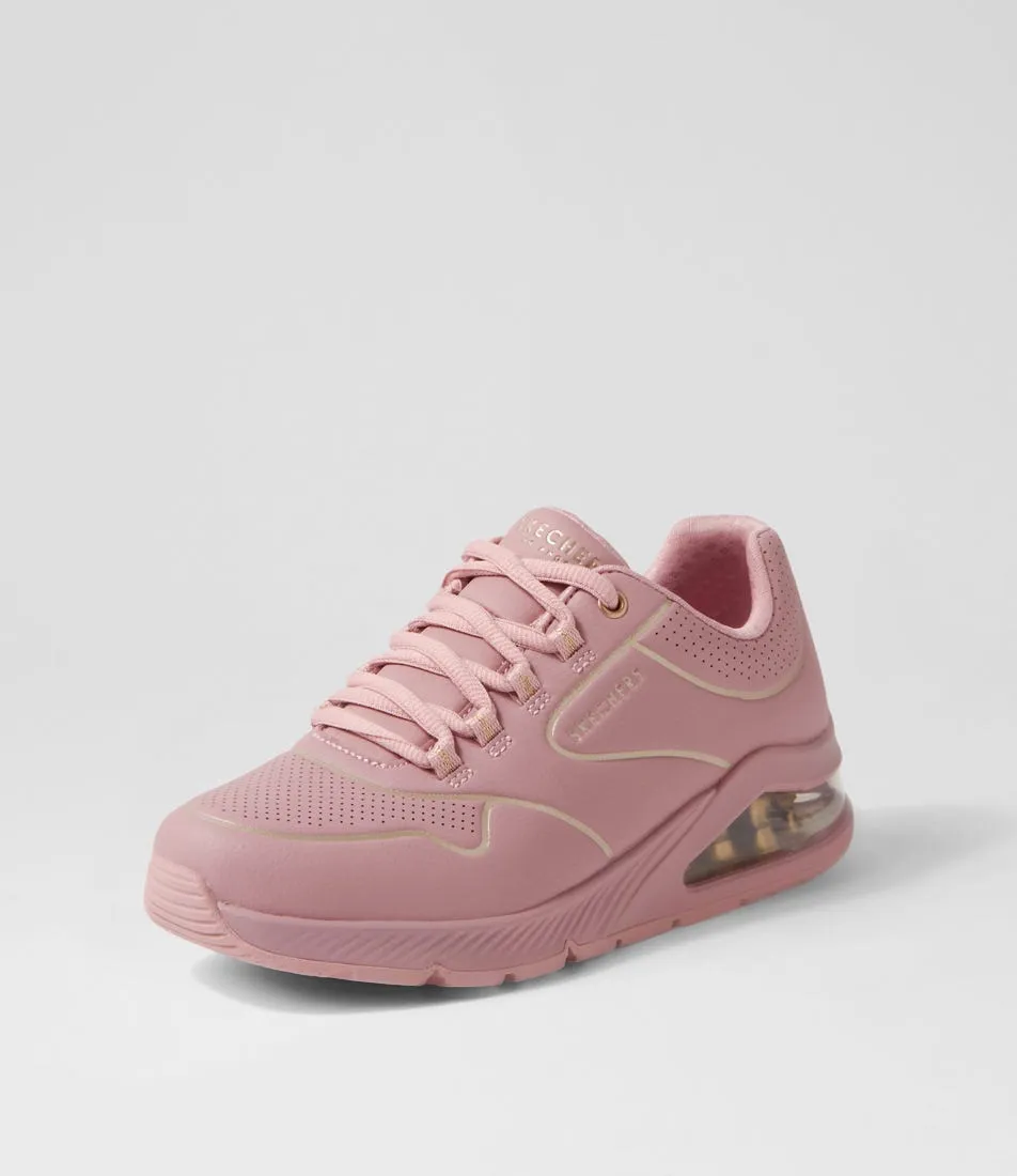 SKECHERS Uno 2  Pink Gold Sneakers