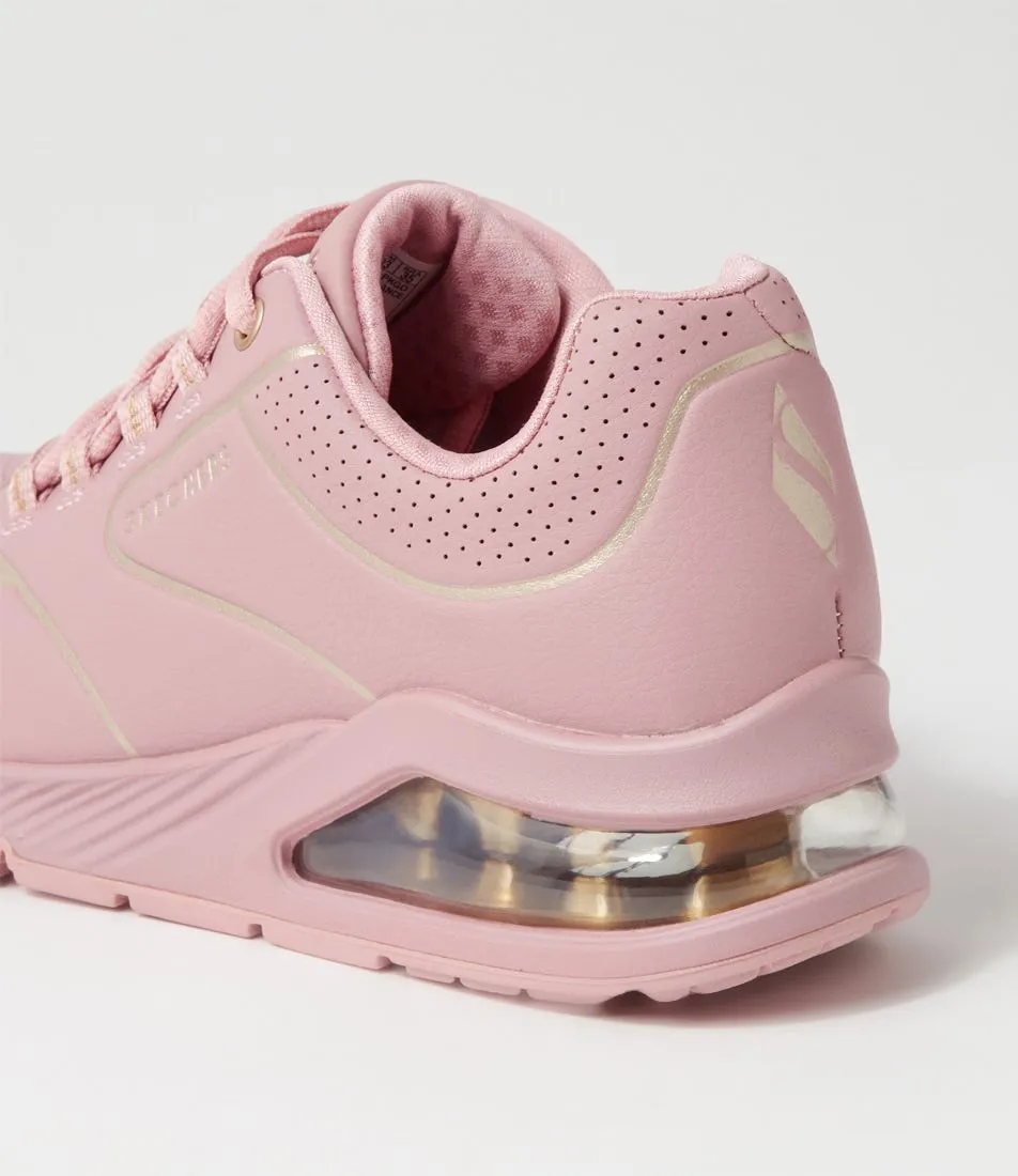 SKECHERS Uno 2  Pink Gold Sneakers