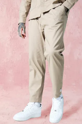 Skinny Fit Twill Joggers