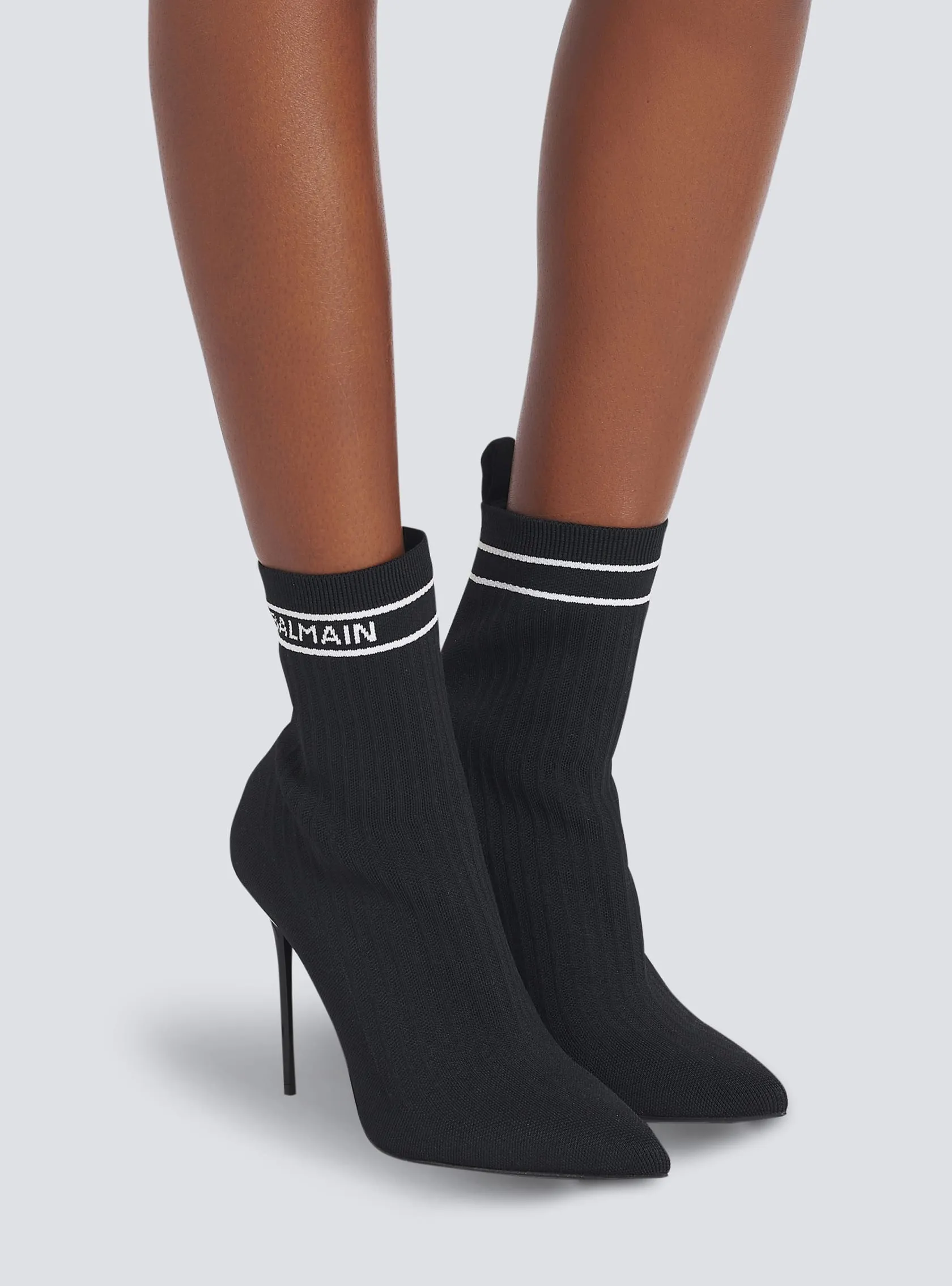 Skye knit ankle boots