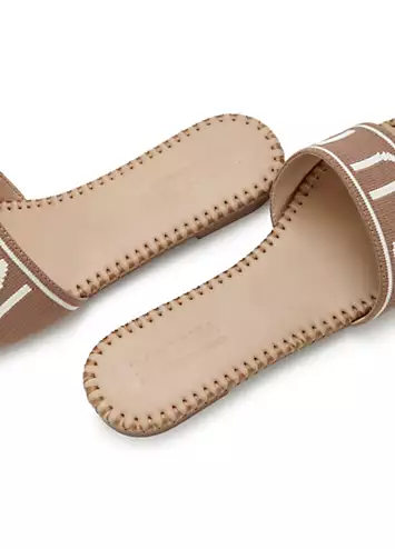 Slogan Print Mules by LASCANA | Look Again
