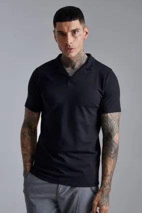 Smart Slim Fit Revere Polo