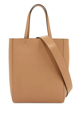 smooth leather lenny n/s tote bag. LENNY N S M KHV BISCUIT LIGHT GOLD