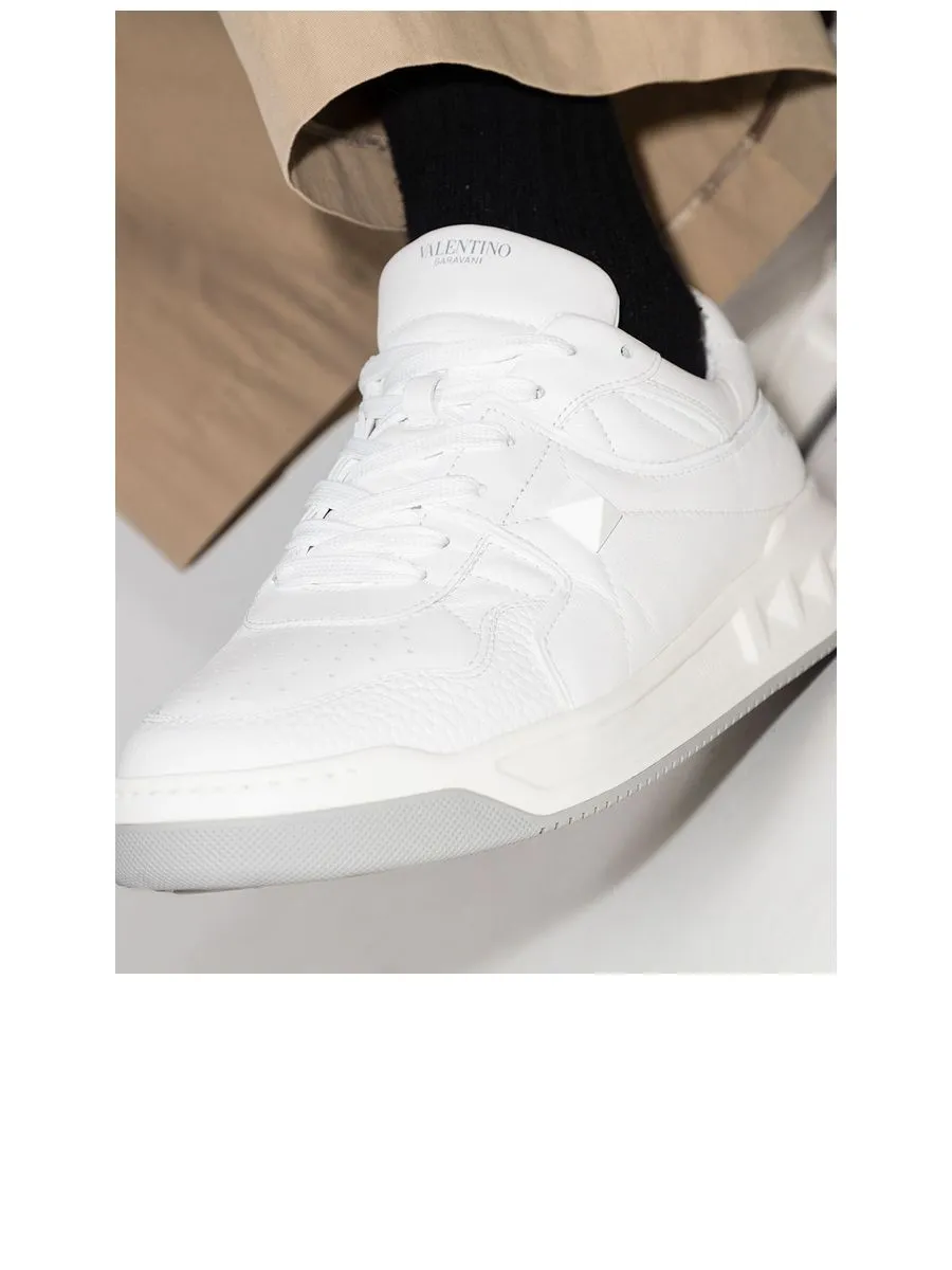 Sneakers With Rockstud Embellishment