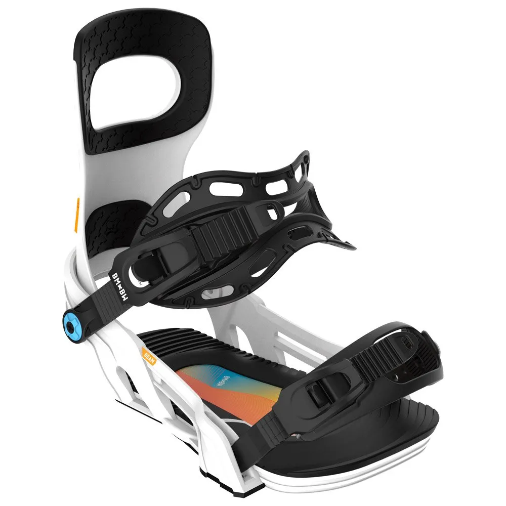 Snowboard binding Bent Metal ---Beam White