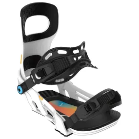 Snowboard binding Bent Metal ---Beam White