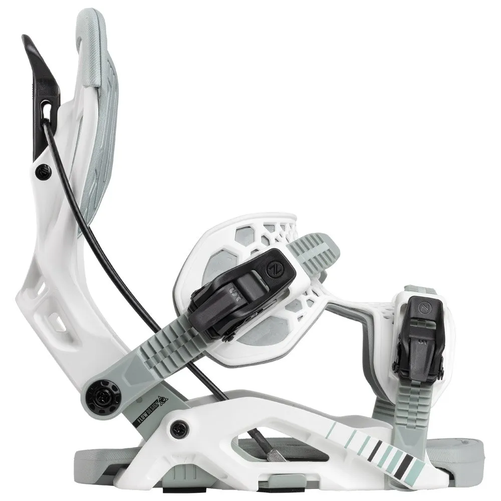 Snowboard binding Flow ---Fuse White