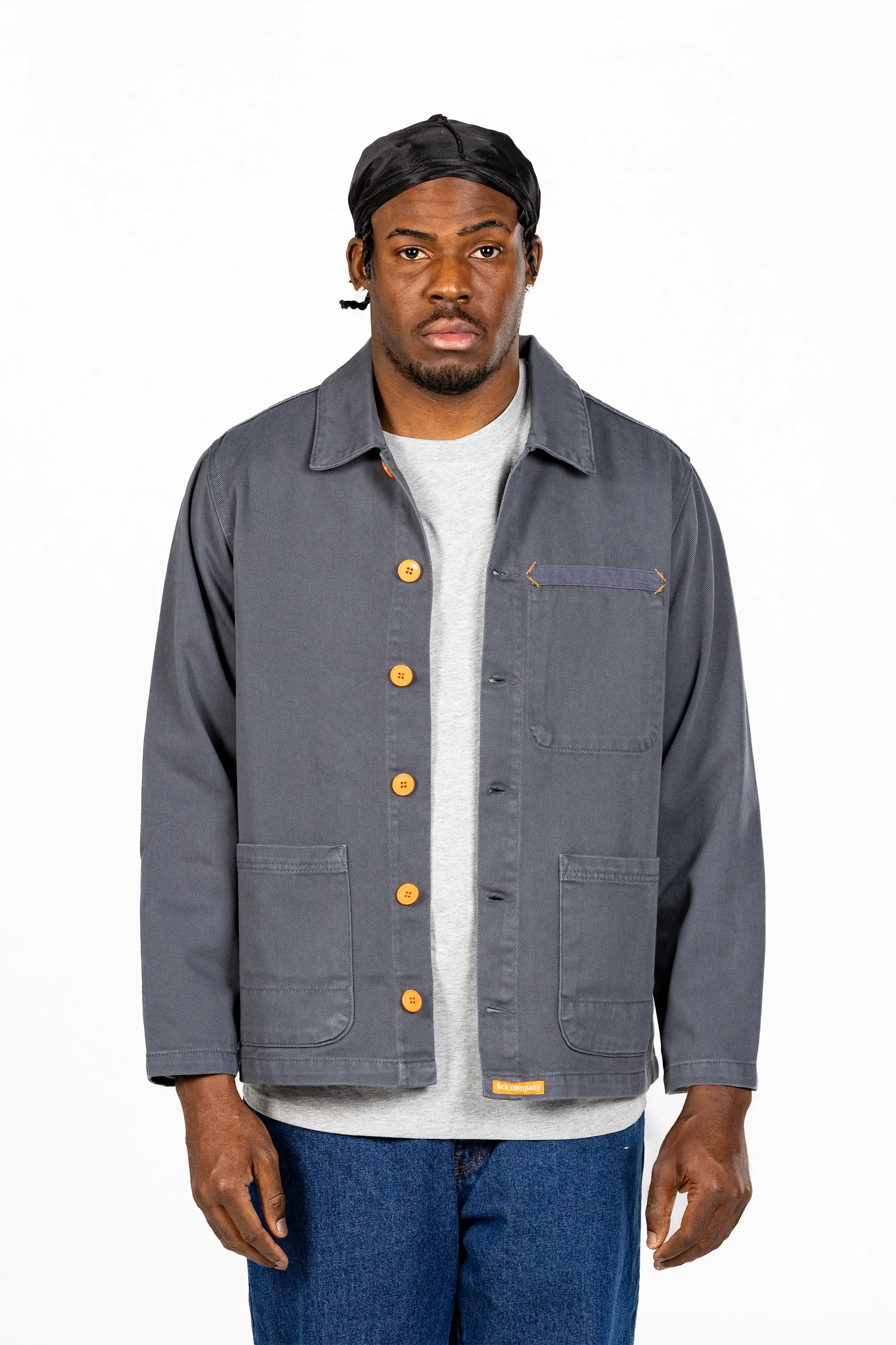 Sobrecamisa Dark Grey Workwear Fick