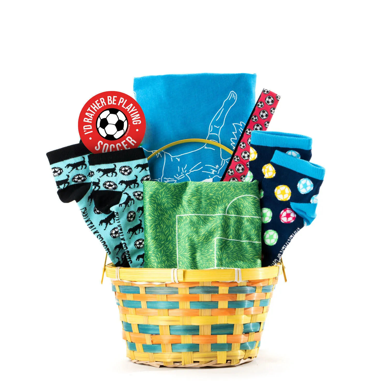 Soccer Easter Basket - Soccer Girl 