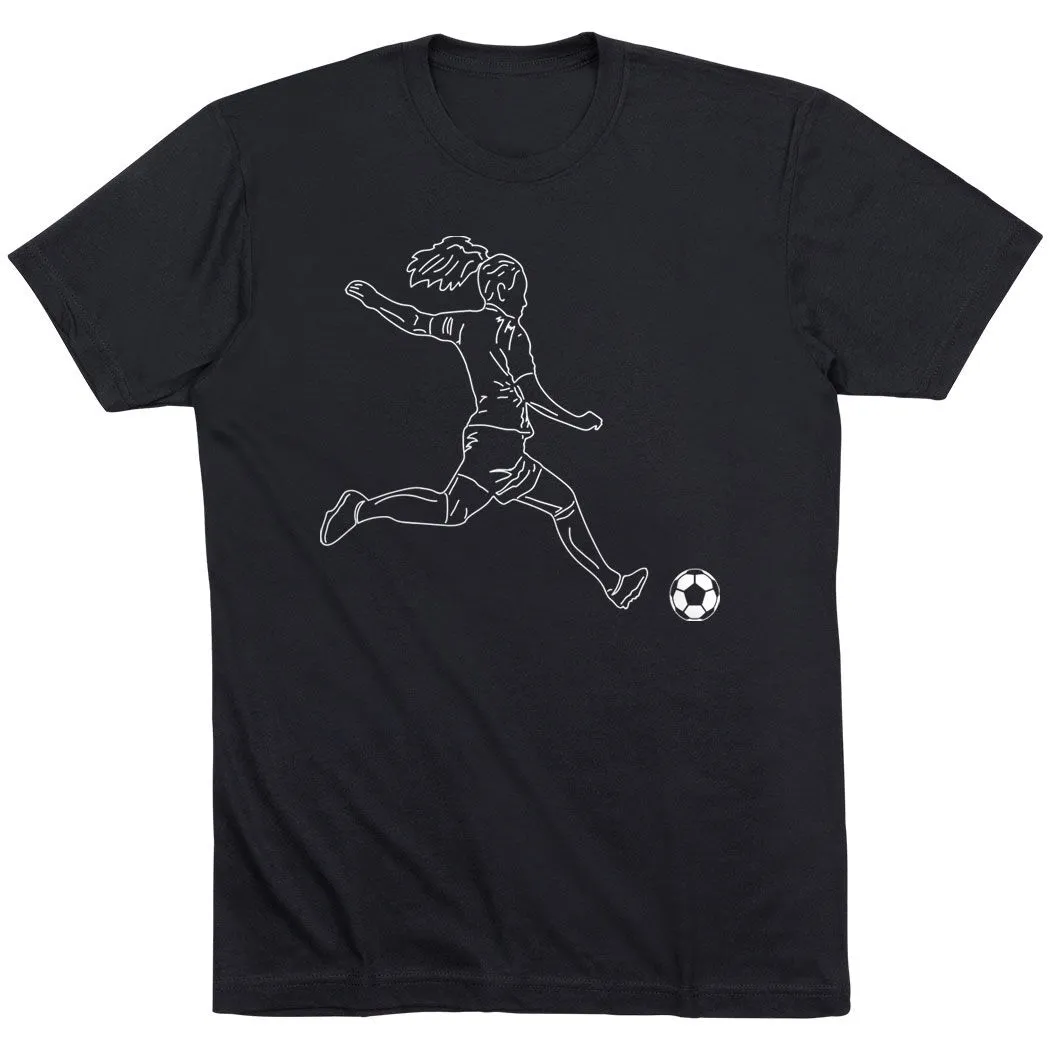 Soccer Easter Basket - Soccer Girl 