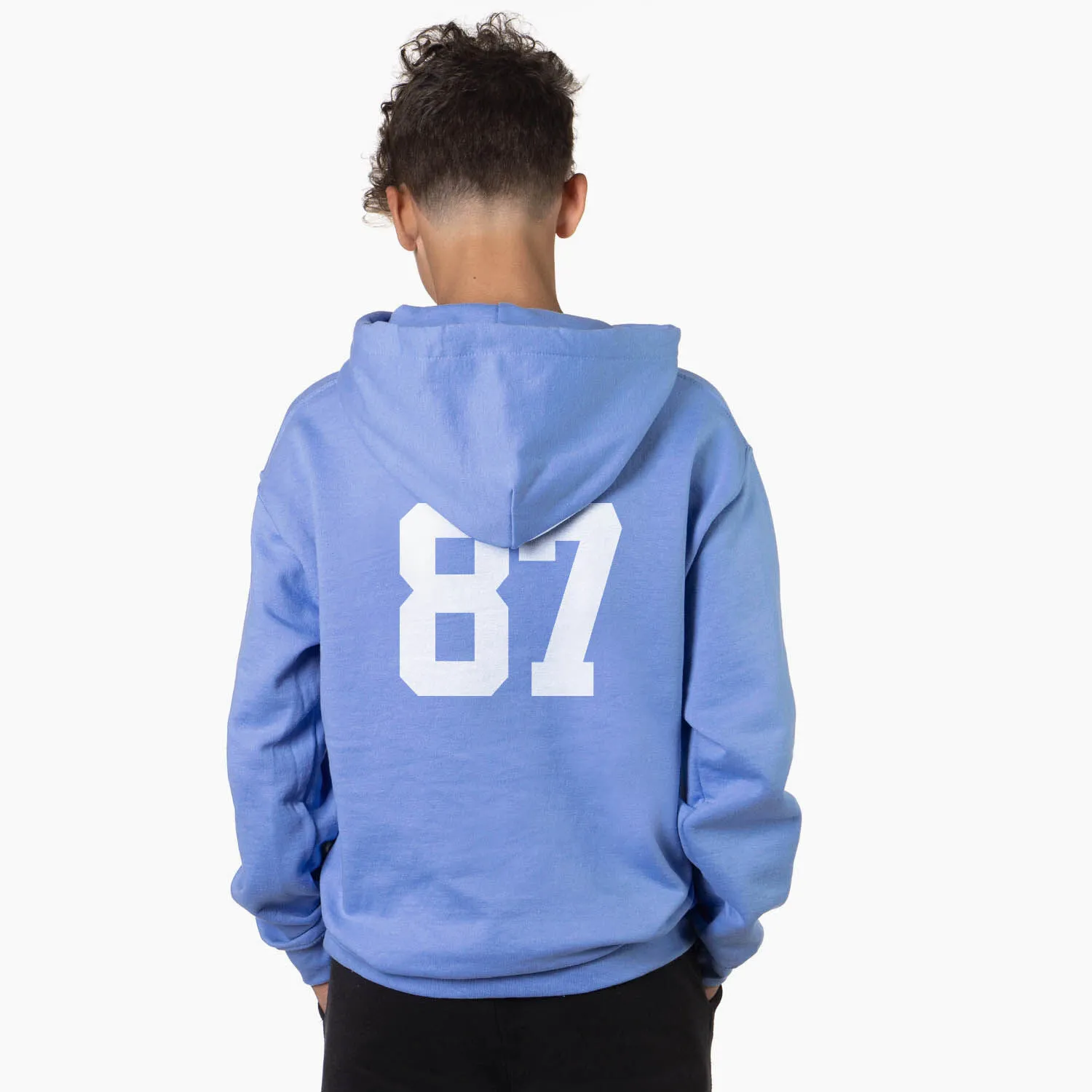 Soccer Hooded Sweatshirt - Soccer Words 