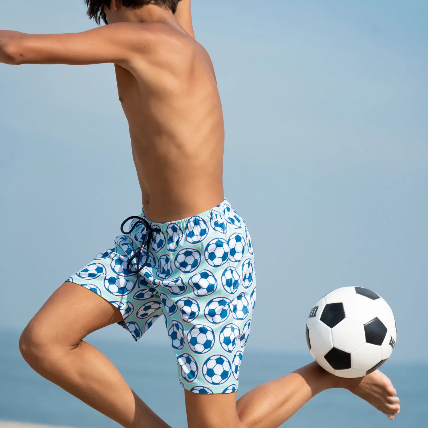 Soccer Swim Trunks - Coast To Coast 