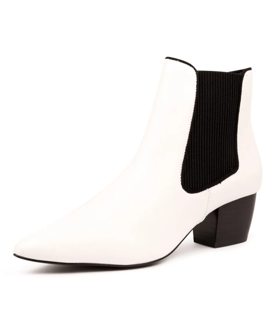 SOL SANA Ella Boot White Leather