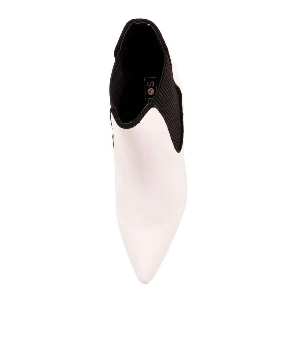 SOL SANA Ella Boot White Leather