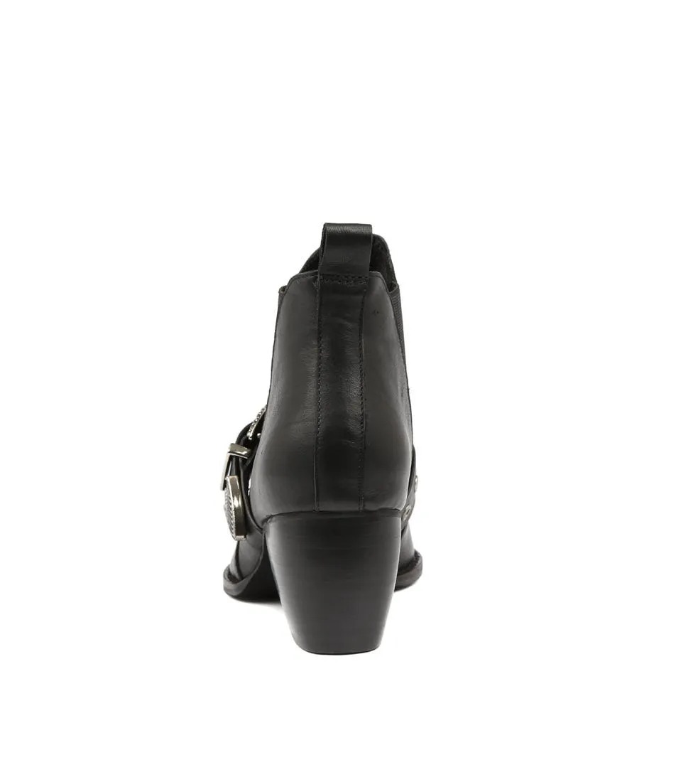 SOL SANA Paddy Boot Black Leather
