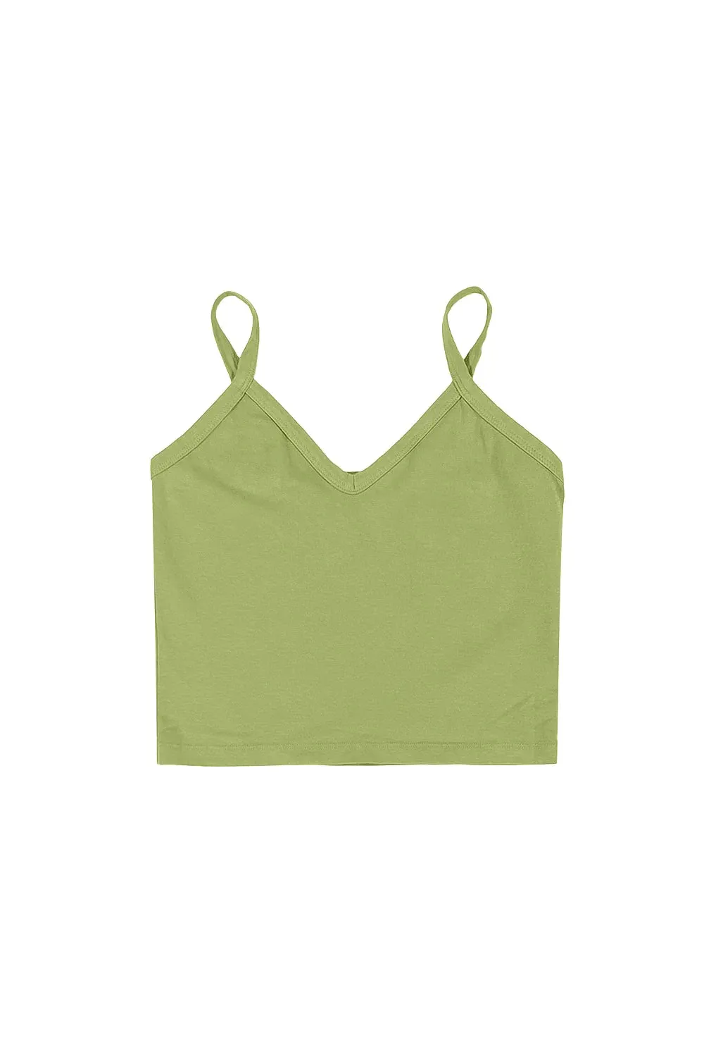 SPAGHETTI TANK DARK MATCHA