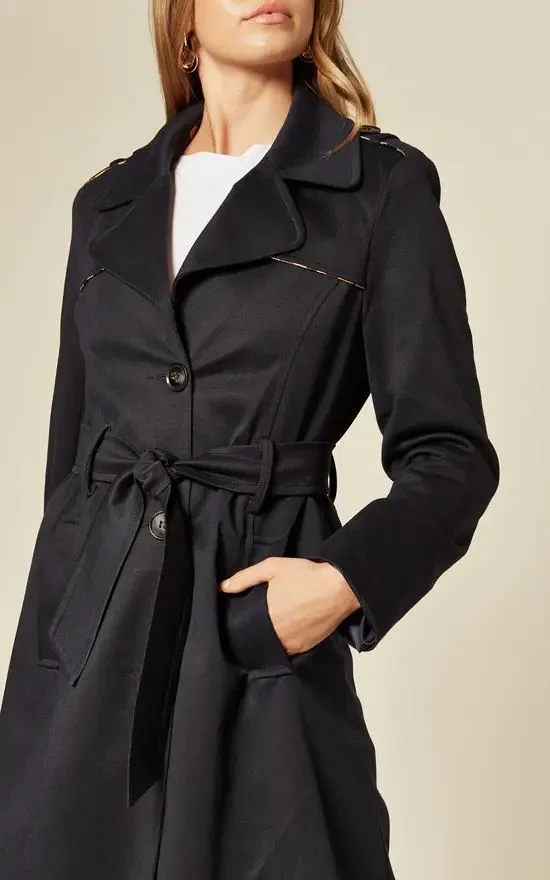 Spring/Summer Lightweight Military Duster Trench Coat