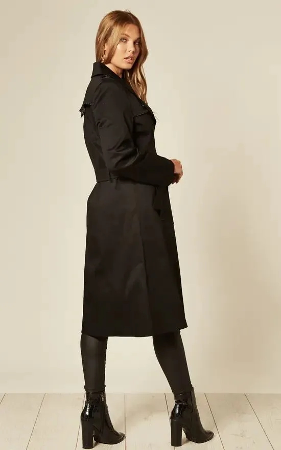 Spring/Summer Lightweight Military Duster Trench Coat