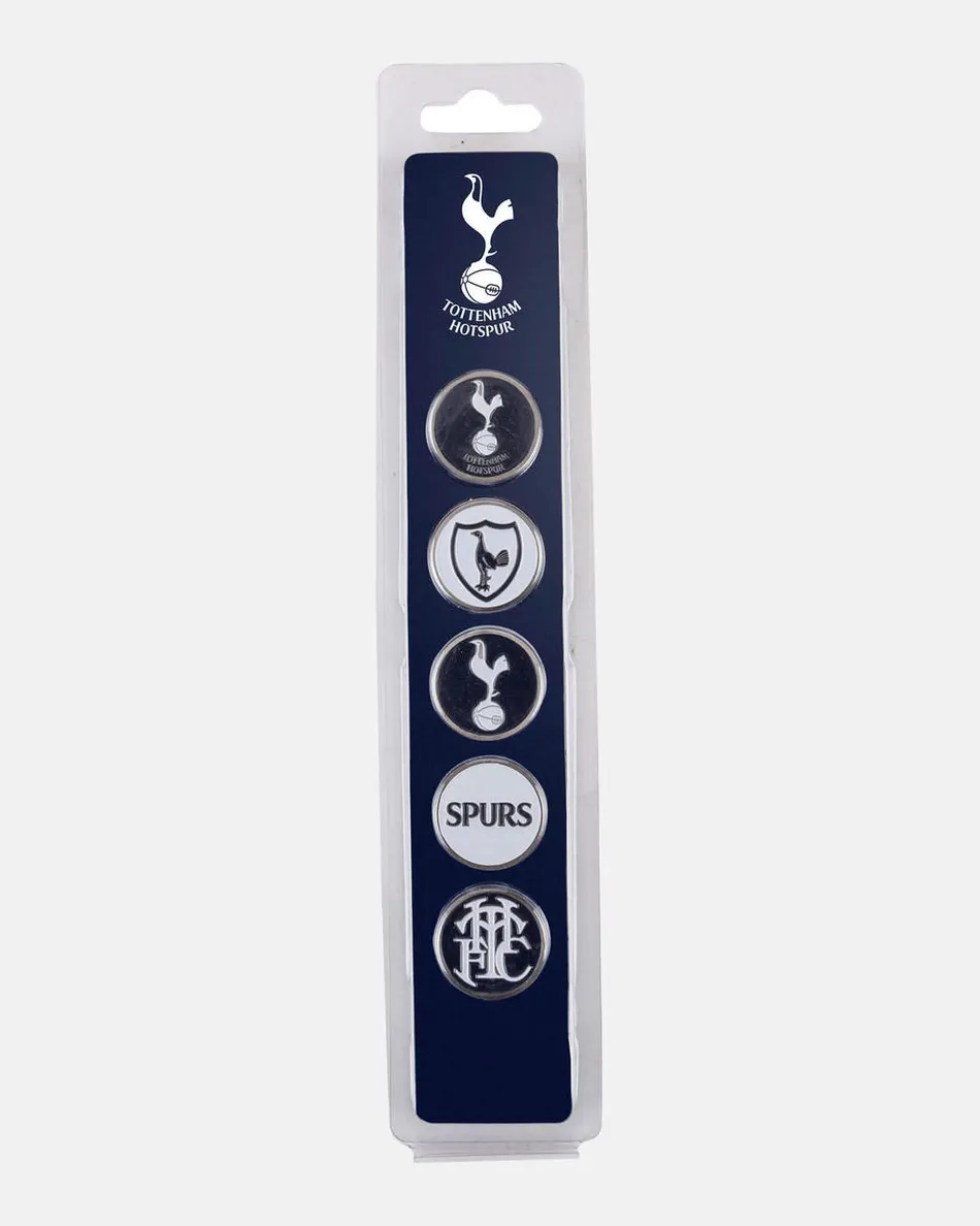 Spurs 5 Pack Golf Ball Markers