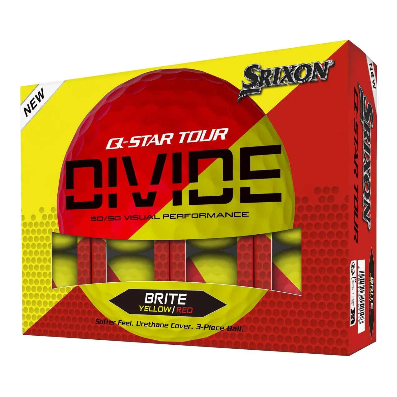 Srixon Q-Star Tour Divide 2 '24  Brite Golf Balls